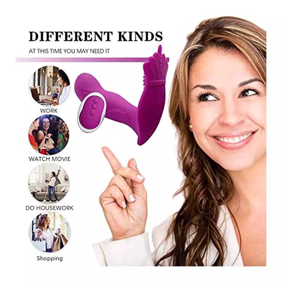 G Spot Clitoral Anal Vibrator Sex Toy with Waterproof Rechargeable Rose Toy Adult Toy for Women