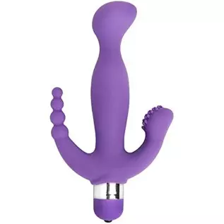 Amethyst 7 Mode Triple Stimulation Vibe