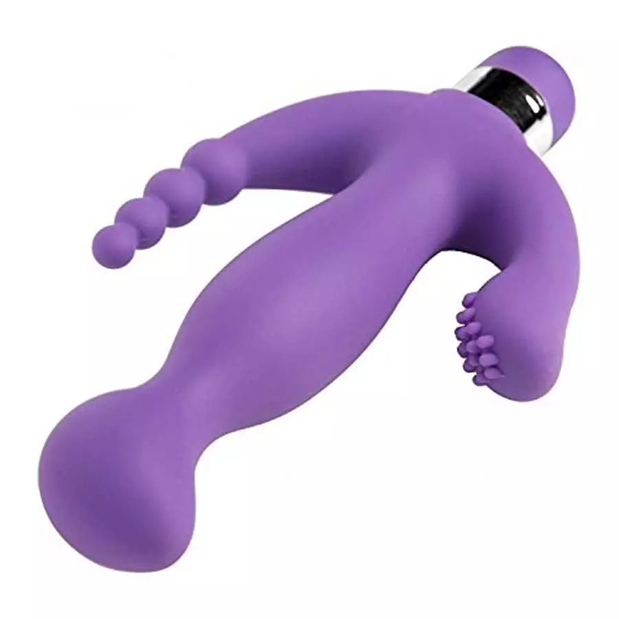 Amethyst 7 Mode Triple Stimulation Vibe