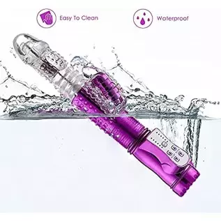 Rabbit with 12 Powerful Rotation Function and Bunny Ears for Stimulation,Waterproof Wand Massager Stimulator for Women or Coupl Rabbit with 12 Powerful Rotation Function and Bunny Ears for Stimulation,Waterproof Wand Massager Stimulator for Women or Coupl