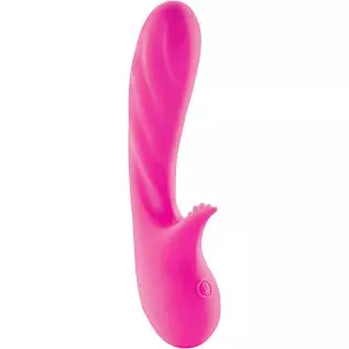 Exciter Deep Reach G-Spot Rechargeable Silicone Vibrator (Purple)