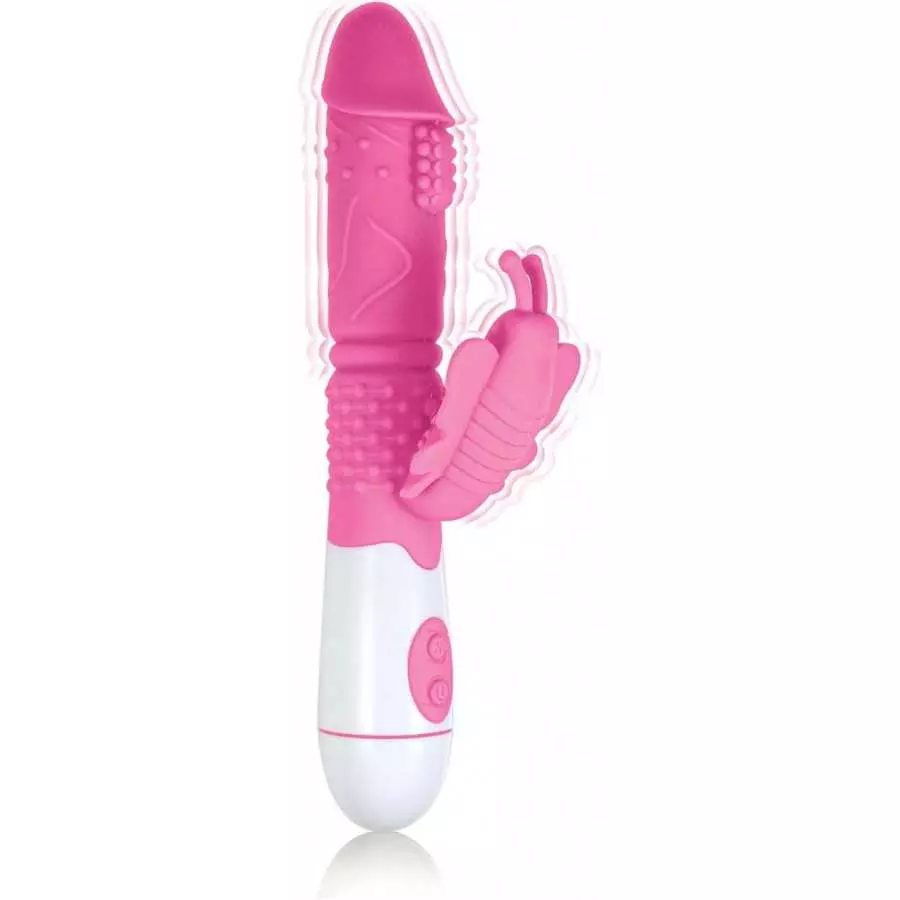 Lotus Sensual Massager #4 Silicone Rabbit Vibrator (Pink) Lotus Sensual Massager #4 Silicone Rabbit Vibrator (Pink)