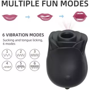 C'est Bae Black Rose Vibrator