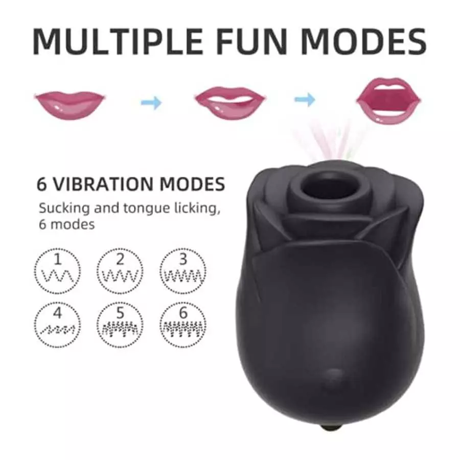 C'est Bae Black Rose Vibrator