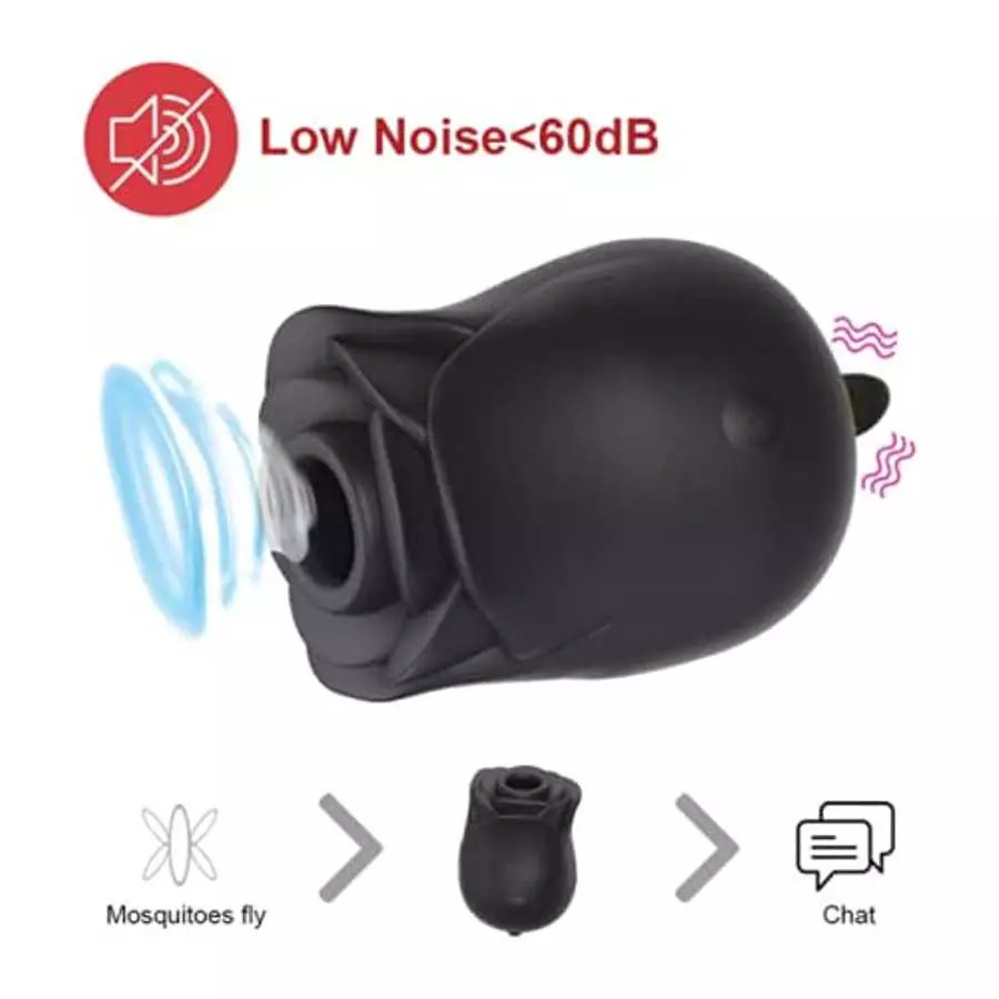 C'est Bae Black Rose Vibrator