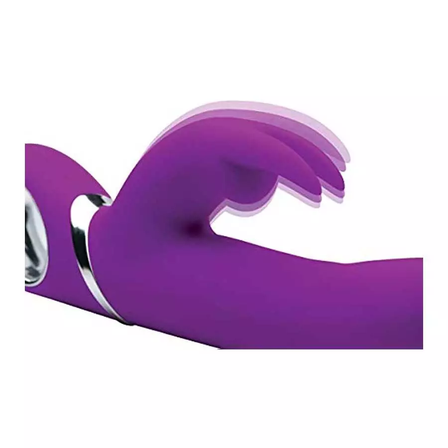 Curve Novelties Power Bunnies Twirly 66x - Purple