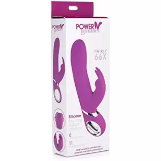 Curve Novelties Power Bunnies Twirly 66x - Purple Curve Novelties Power Bunnies Twirly 66x - Purple