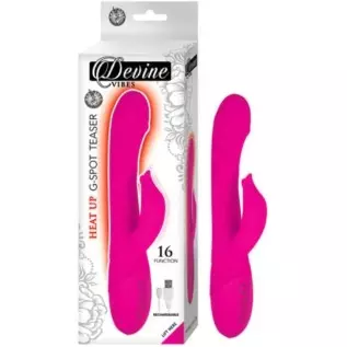 Nasstoys Devine Vibes Heat-Up G-Spot Teaser Pink Vibrator (Pink)