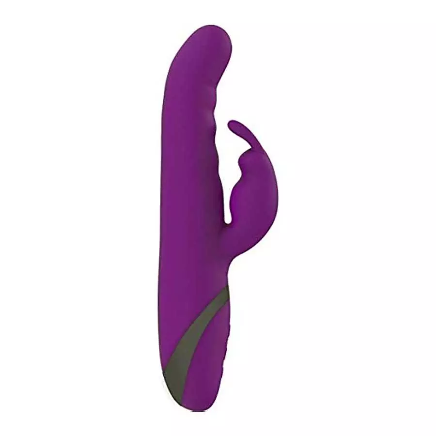 New Commotion Cha Cha Multi Function Vibrator Waterproof Clitoral Stimulation Pleasure Tool - Ultra-Soft Silicone Body - Curved 