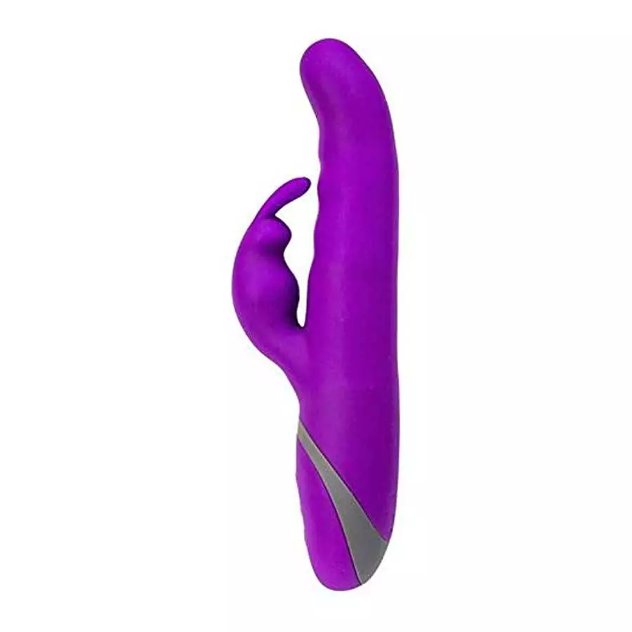New Commotion Cha Cha Multi Function Vibrator Waterproof Clitoral Stimulation Pleasure Tool - Ultra-Soft Silicone Body - Curved 
