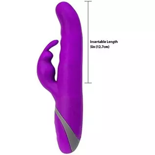 New Commotion Cha Cha Multi Function Vibrator Waterproof Clitoral Stimulation Pleasure Tool - Ultra-Soft Silicone Body - Curved 