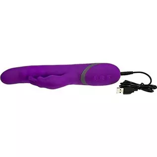 New Commotion Cha Cha Multi Function Vibrator Waterproof Clitoral Stimulation Pleasure Tool - Ultra-Soft Silicone Body - Curved 