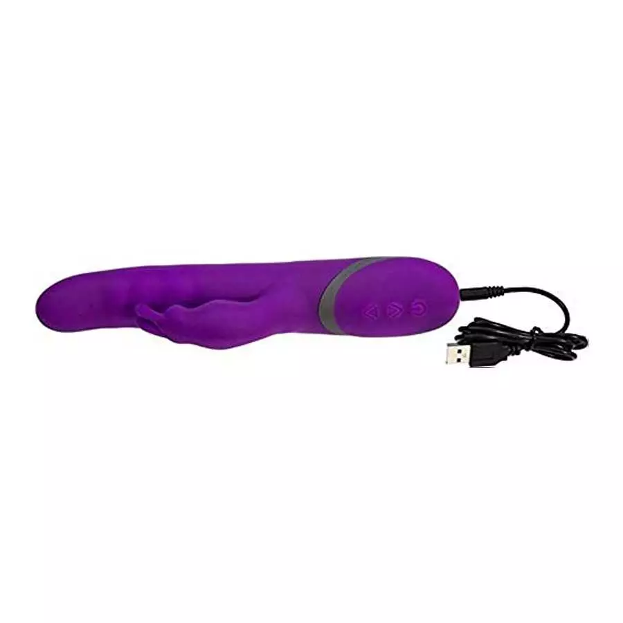 New Commotion Cha Cha Multi Function Vibrator Waterproof Clitoral Stimulation Pleasure Tool - Ultra-Soft Silicone Body - Curved 