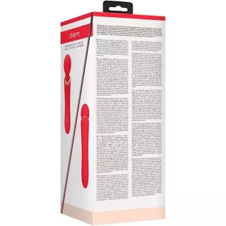 Shots - Elegance Multi-Purpose Vibrator - Charm - Red