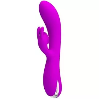 Pretty Love Sam Roller Ball Silicone Rechageable G-Spot Rabbit Style Vibrator
