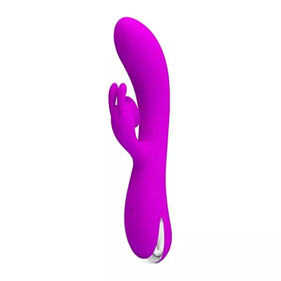 Pretty Love Sam Roller Ball Silicone Rechageable G-Spot Rabbit Style Vibrator