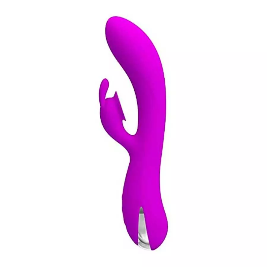 Pretty Love Sam Roller Ball Silicone Rechageable G-Spot Rabbit Style Vibrator