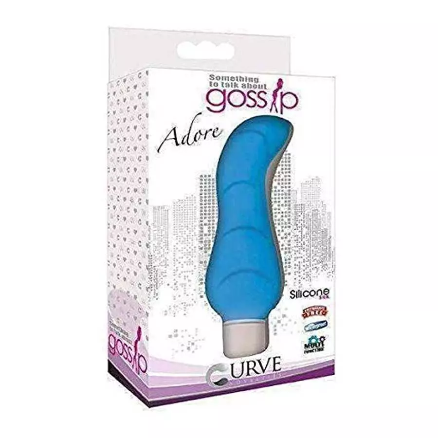 Curve Novelties Gossip Adore Vibrator, 4.75", Violet