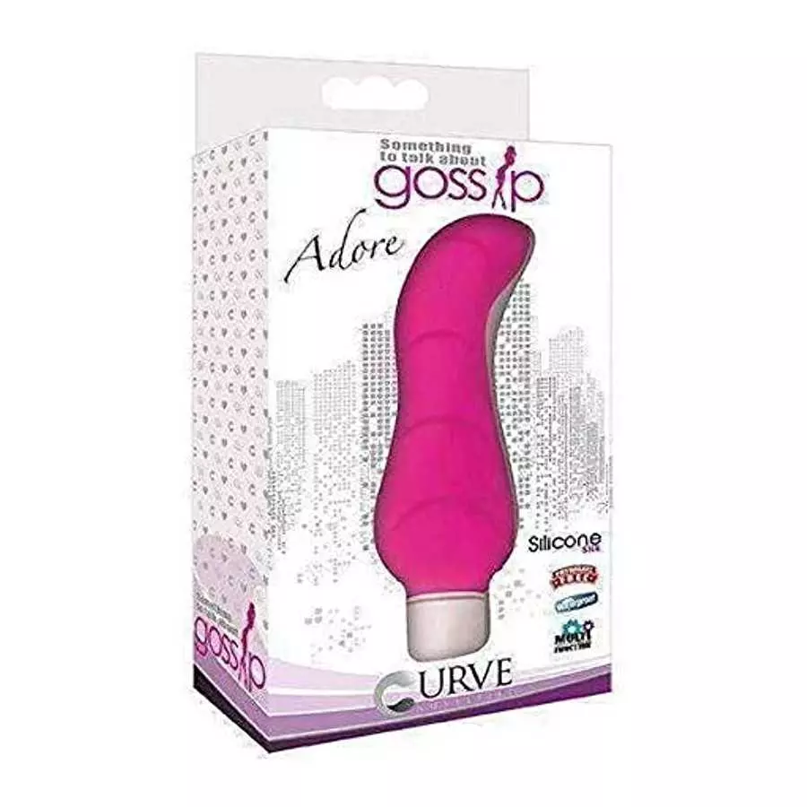 Curve Novelties Gossip Adore Vibrator, 4.75", Violet