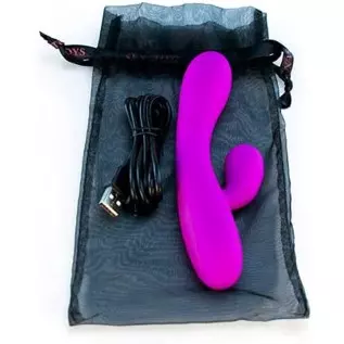 Eden Toys Petite treats luxury silicone dual massager - Silicone Waterproof G-spot rabbit vibrator