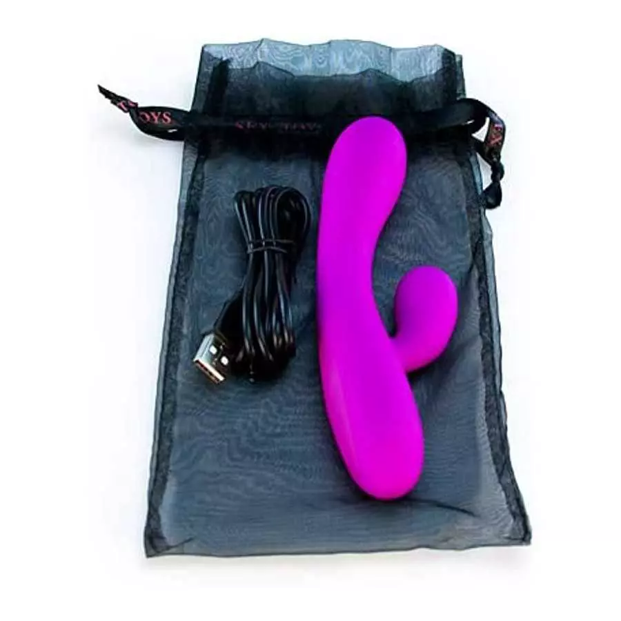 Eden Toys Petite treats luxury silicone dual massager - Silicone Waterproof G-spot rabbit vibrator