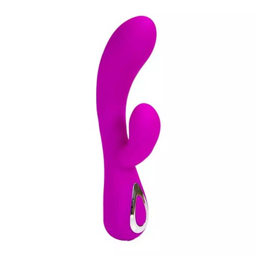 Eden Toys Eden rechargeable dual vibrator - Silicone Waterproof G-spot rabbit vibrator