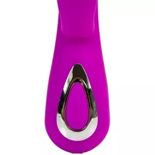 Eden Toys Eden rechargeable dual vibrator - Silicone Waterproof G-spot rabbit vibrator