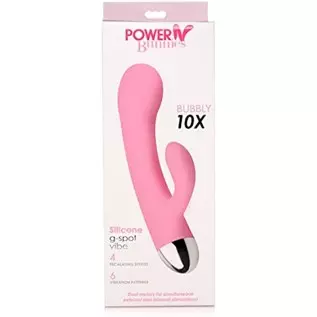 Bubbly 10X Silicone G-Spot Vibrator