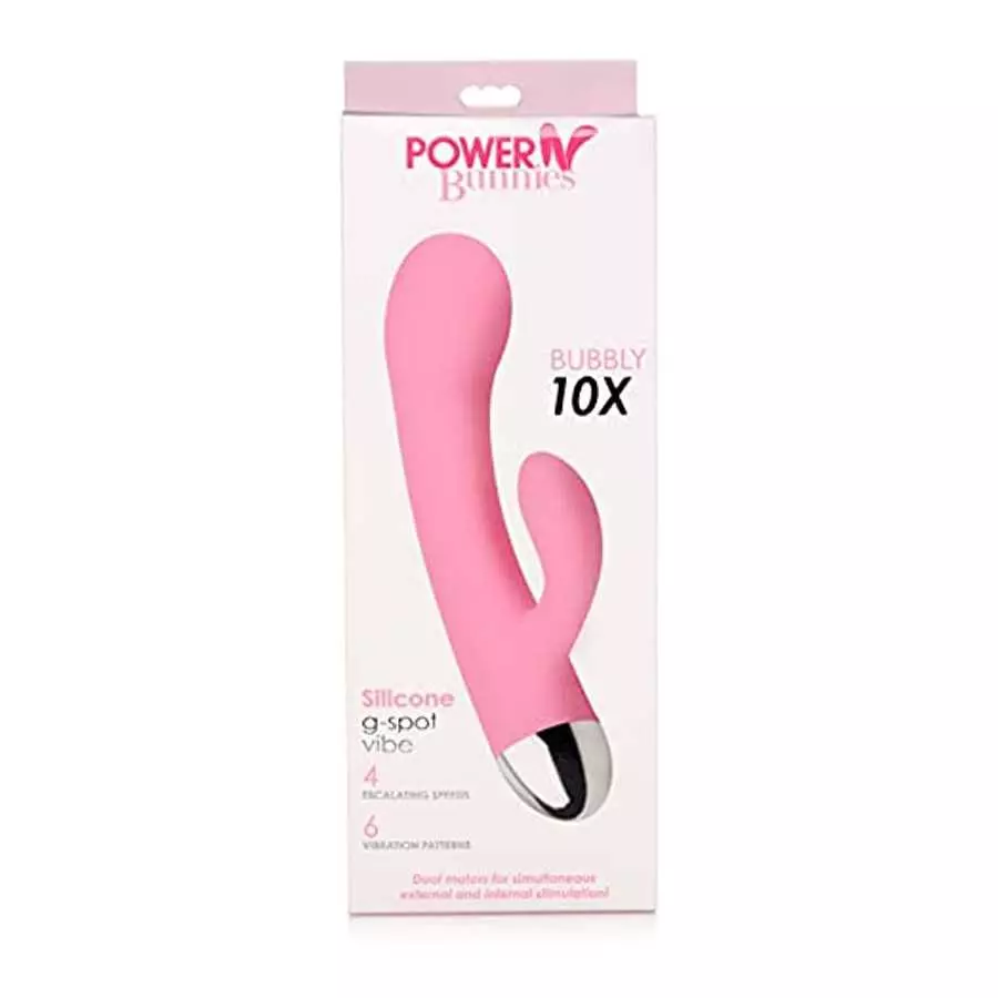 Bubbly 10X Silicone G-Spot Vibrator