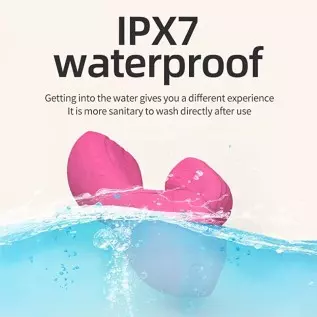 G-spot Stimulation Vibrator, Silicone Waterproof Double Stimulation for Clitoris and Vagina with 10 Powerful Vibrations Modes Ad