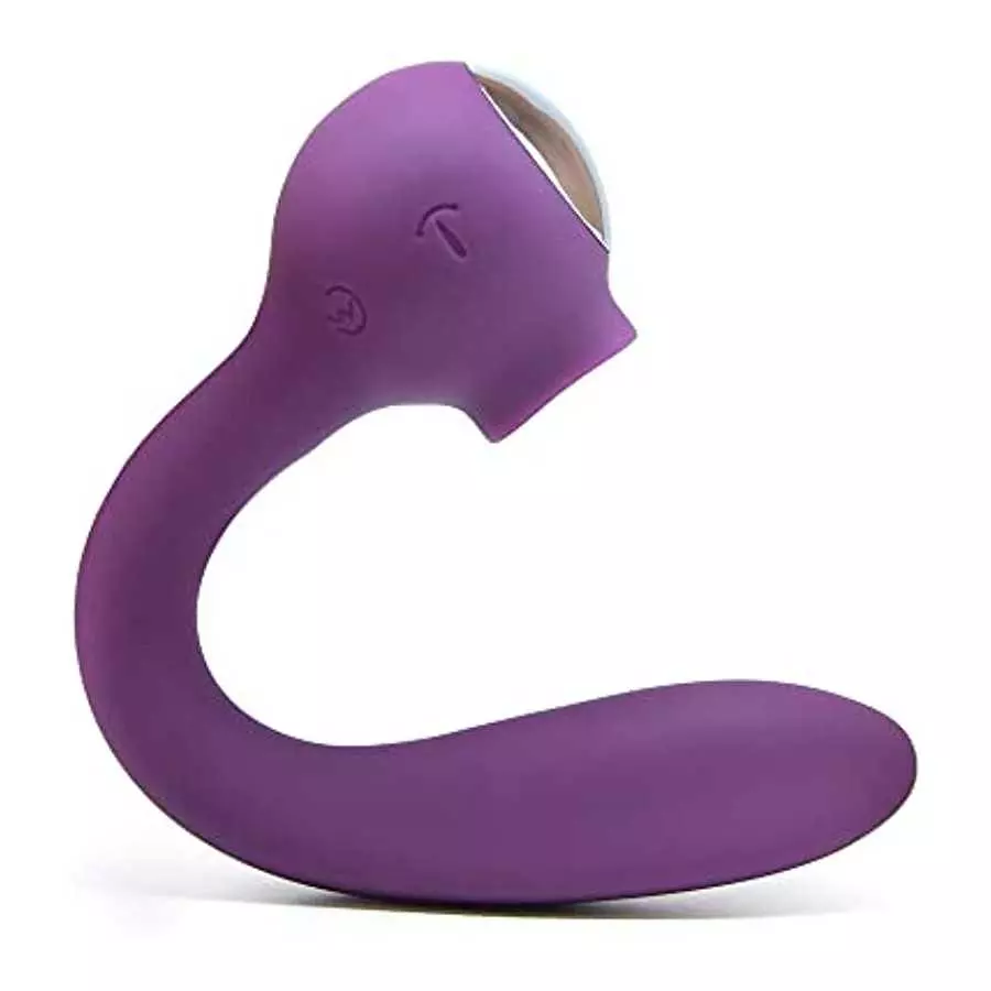 EdenFantasys Gigil - Silicone Waterproof Licking Bendable Dual Stimulation Vibe EdenFantasys Gigil - Silicone Waterproof Licking Bendable Dual Stimulation Vibe