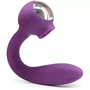 EdenFantasys Gigil - Silicone Waterproof Licking Bendable Dual Stimulation Vibe