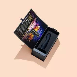 Blush Amsterdam - 6.5 Inch Ultrasilk Smooth Puria Silicone Vibrating G Spot P Spot Dildo - 10 Rumble Tech Vibration Modes - Wate