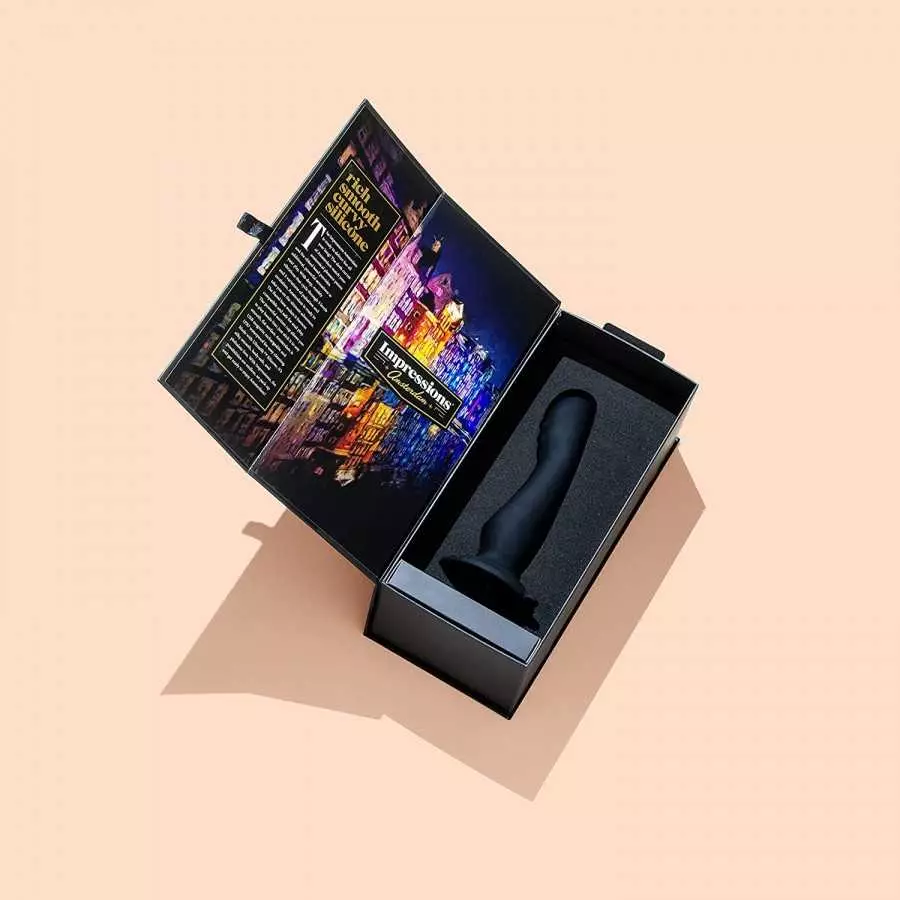 Blush Amsterdam - 6.5 Inch Ultrasilk Smooth Puria Silicone Vibrating G Spot P Spot Dildo - 10 Rumble Tech Vibration Modes - Wate