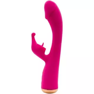 G Spot Rabbit Vibrator for Women, G Spot Clitoralis Stimulator 10 Powerful Mode with Licking, Waterproof Soft Silicone Rechargea