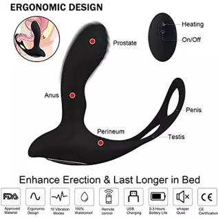 Bendable Clit Sucking Vibrator for Clit G-spot Stimulation with 10 Suction and Vibration Modes, Vibrating Massager Adult Sex Toy