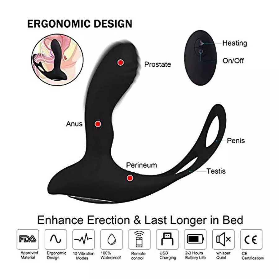 Bendable Clit Sucking Vibrator for Clit G-spot Stimulation with 10 Suction and Vibration Modes, Vibrating Massager Adult Sex Toy