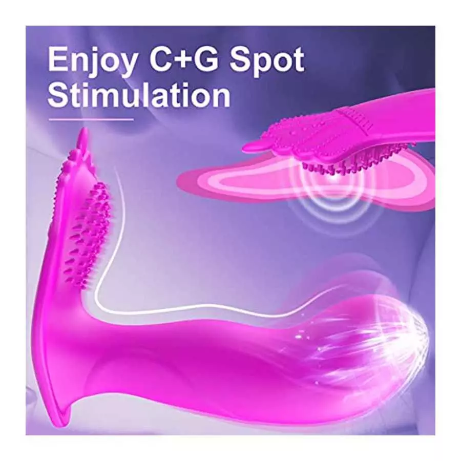 Adult Sex Toys for Women G Spot Vibrator - Wearable Panty Vibrator with 10 Vibrating Modes, Remote Control Vibrator Anal Nipple 