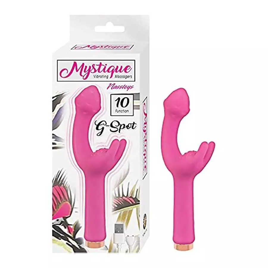 Mystique Vibrating G Spot Massager - Pink