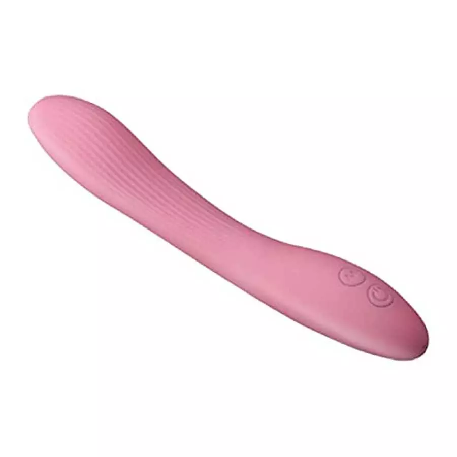 Clitoris G-Spot Vibrator Pink Waterproof Clitoris Stimulator Vibrating Stick Silicone Sex Toy for Women