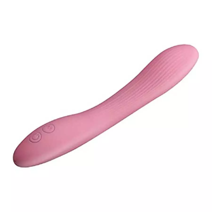 Clitoris G-Spot Vibrator Pink Waterproof Clitoris Stimulator Vibrating Stick Silicone Sex Toy for Women