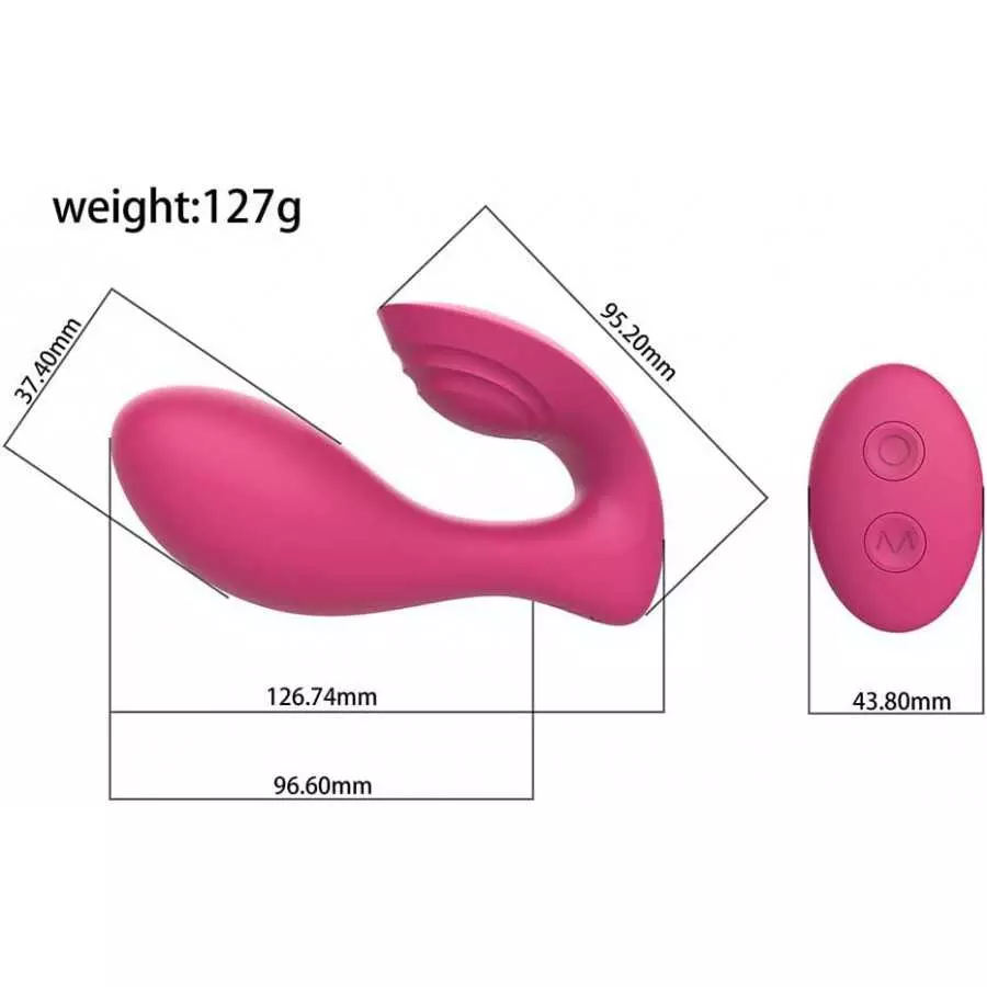 Stimulation Vibrator for Women G-Spot Private Parts Dual Motors Vibration Female Masturbation Adult Sex Toys for Couples,Purple