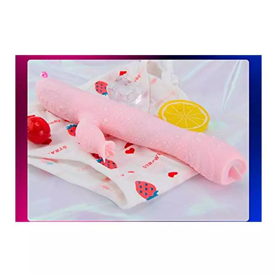 G Spot Vibrator Stimulator for Women Toy Rose Sucking Telescopic Sucker Vibrating Swing stimulating pleasurable Heat Toys Silico