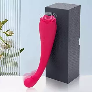 Rose Sex,Rose Toy Vibrator for Women,Tongue Licking Mini Clitoral Vibrator Stimulator with 9 Vibrating Pleasure for Clitoris & N Rose Sex,Rose Toy Vibrator for Women,Tongue Licking Mini Clitoral Vibrator Stimulator with 9 Vibrating Pleasure for Clitoris & N