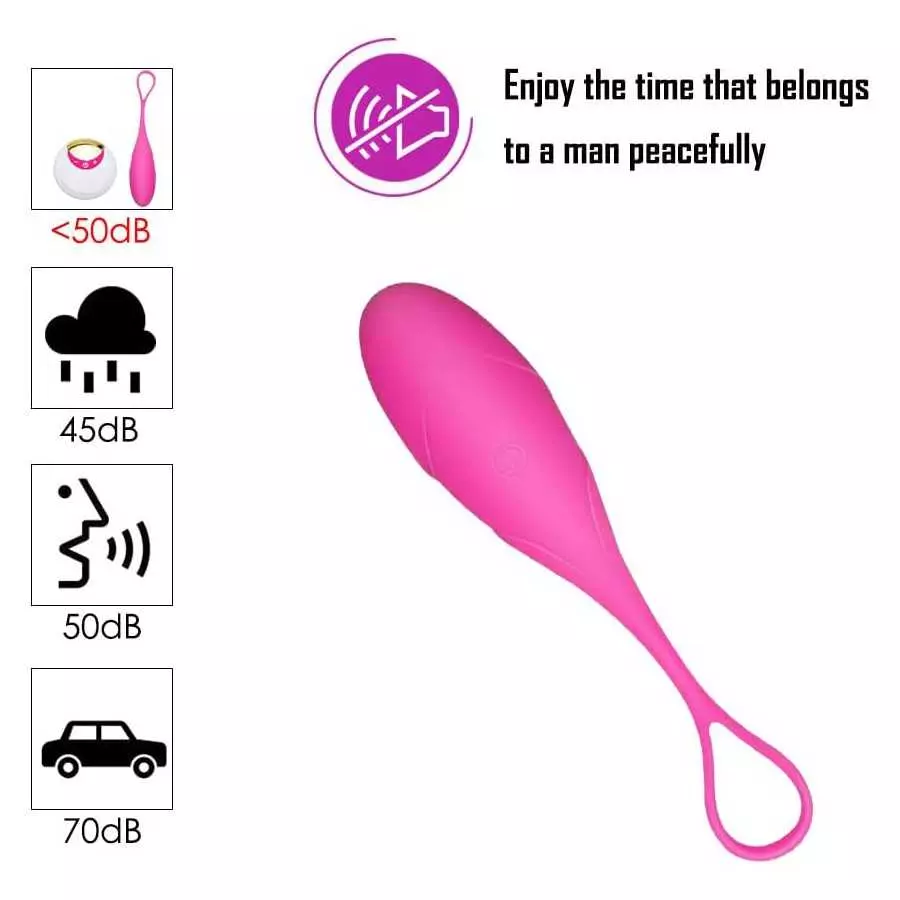 Vibrators G-Spot Sex Vibrating Egg Ben Wa Ball USB Wireless Remote Stimulator Adult Sex Toys for Women,Pink