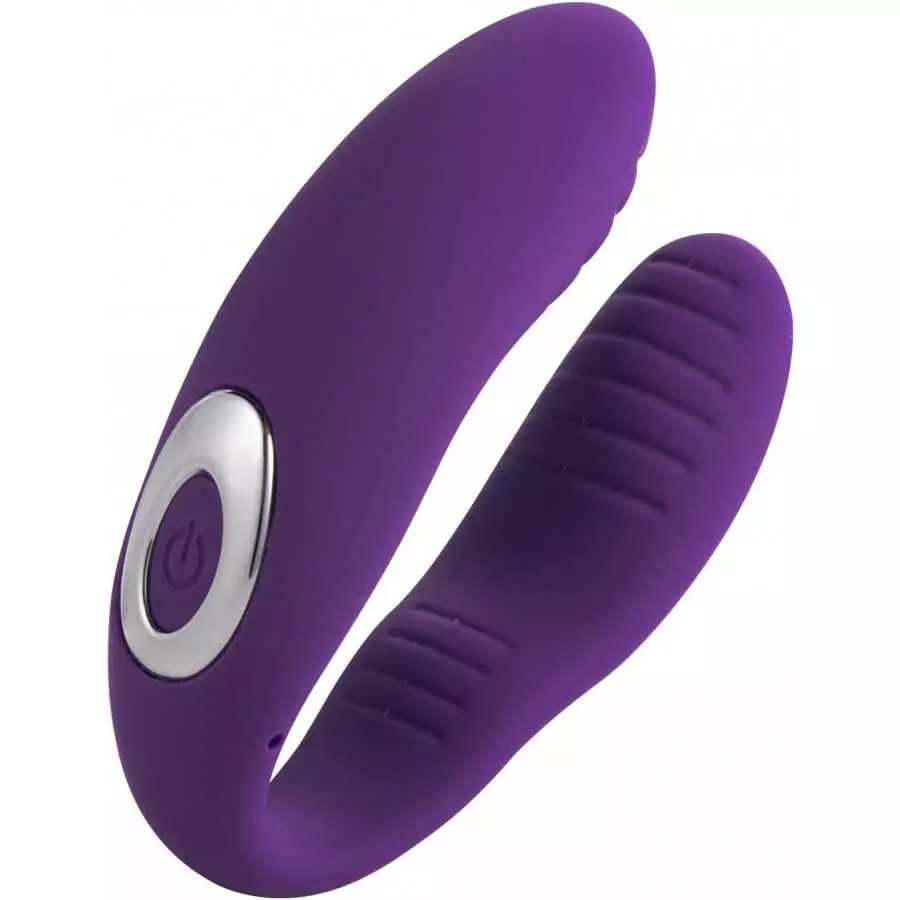 Rechargeable 12-Frequency U-Shaped Vibrator Wearing Vibrator Couple Sex G-spot-Purple Rechargeable 12-Frequency U-Shaped Vibrator Wearing Vibrator Couple Sex G-spot-Purple