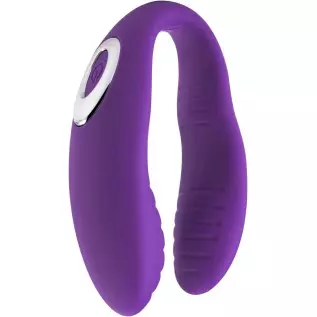 Rechargeable 12-Frequency U-Shaped Vibrator Wearing Vibrator Couple Sex G-spot-Purple Rechargeable 12-Frequency U-Shaped Vibrator Wearing Vibrator Couple Sex G-spot-Purple