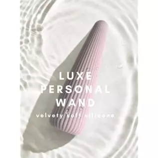 Rechargeable Personal Massager Wand - Quiet & Waterproof - Multi-Speed - Velvet Soft Silicone - Phthalate & Latex Free - Modern 