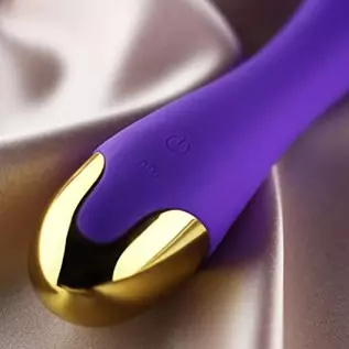 Edonista - Geneve - G Spot Vibrator (Purple & Gold)
