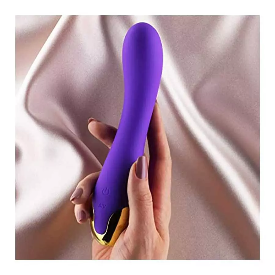 Edonista - Geneve - G Spot Vibrator (Purple & Gold)